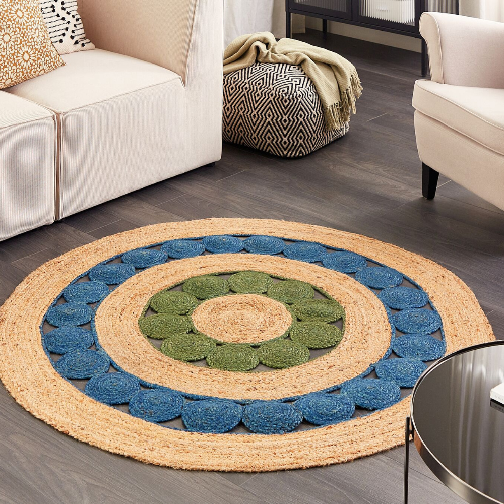 ARTORA - Handcrafted Braided Jute Rug