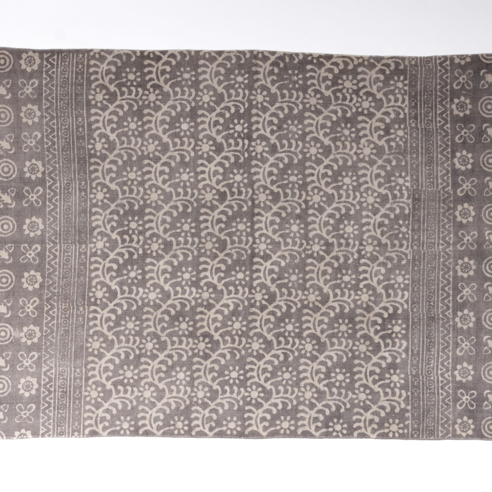 GOGAI - Hand Block Printed Cotton Rug