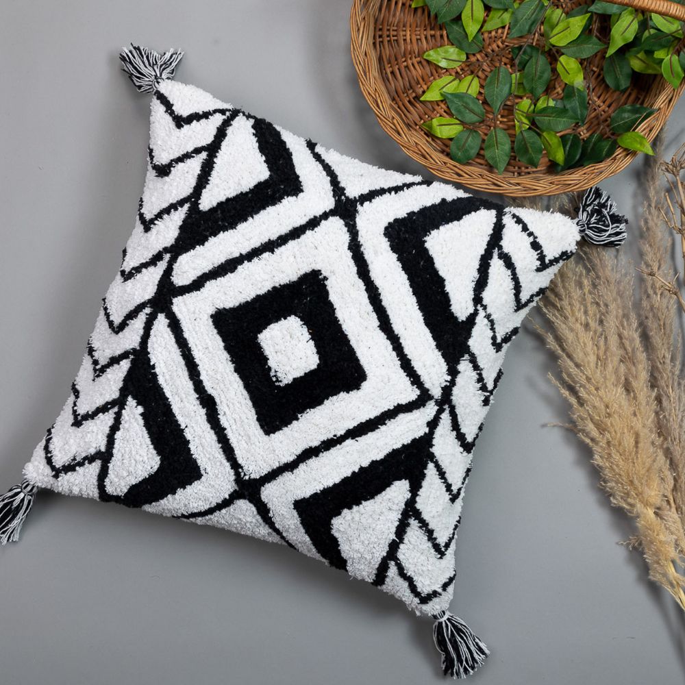 ACTAEA - Designer Tufted Pillow Cover